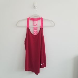 Nike - Magenta Dri Fit Workout Tank Top
